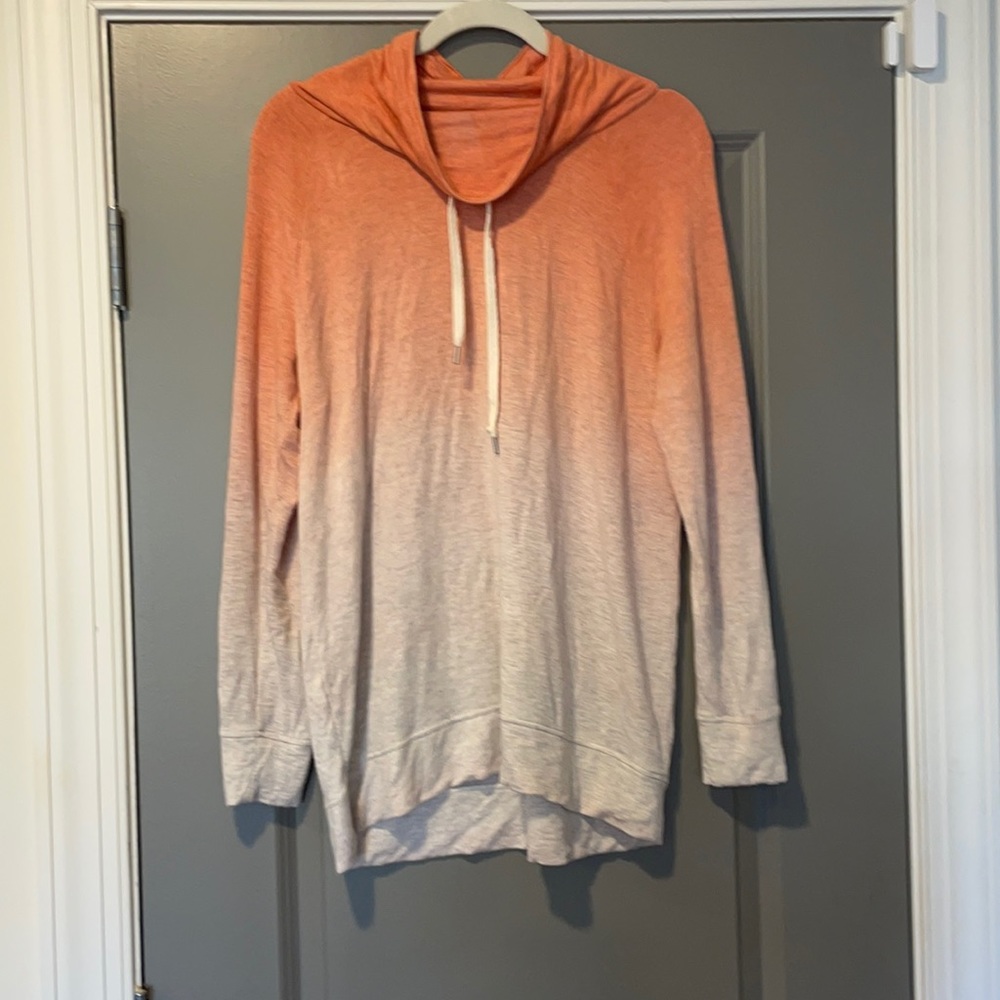Lou & grey ombré cowl neck sweater size medium